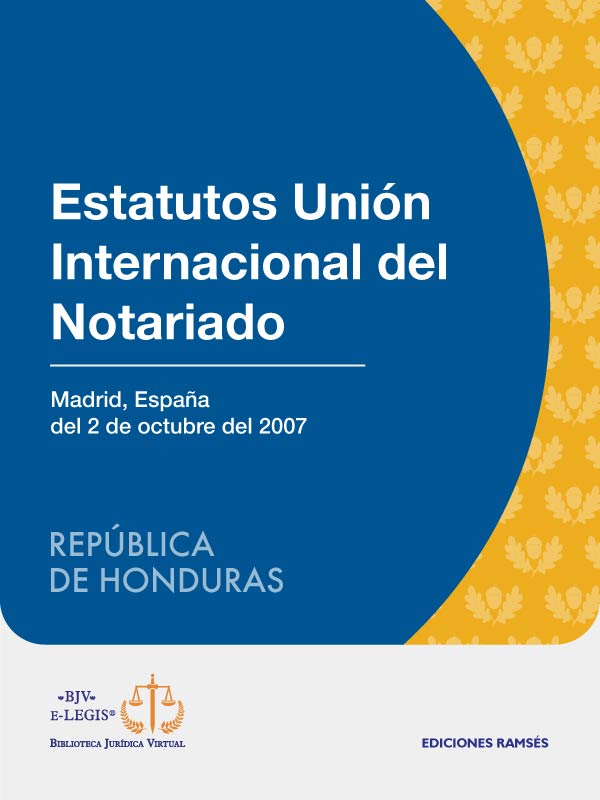 Estatutos Unión Internacional del Notariado