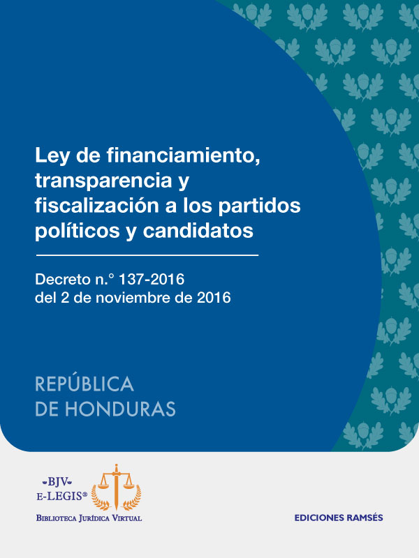 Ley de Financiamiento, Transparencia y Fiscalización a los Partidos Políticos y Candidatos