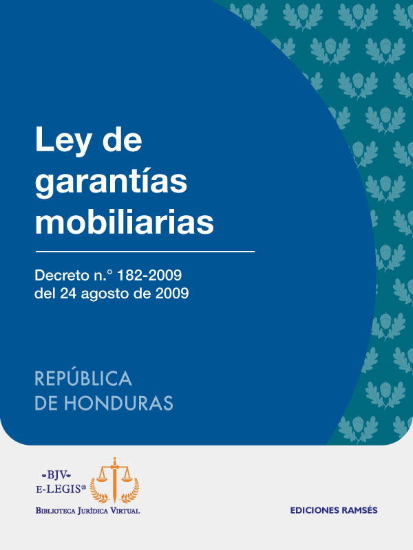 Ley de garantías mobiliarias 