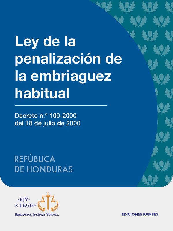 Ley de la penalización de la embriaguez habitual