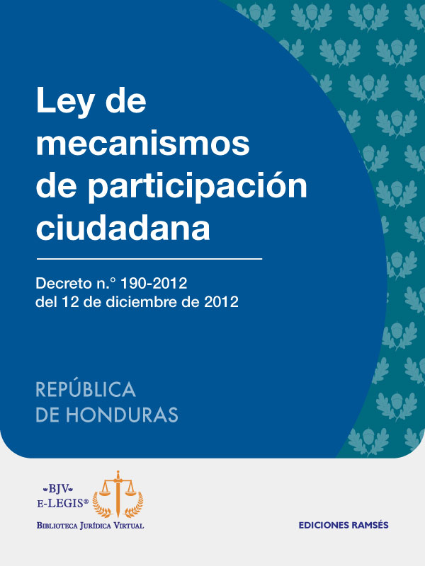Ley de Mecanismos de Participación Ciudadana