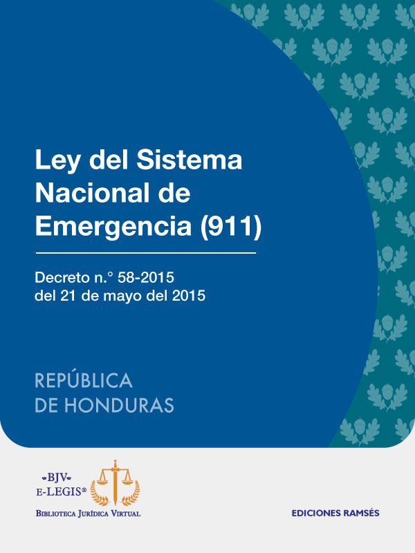 Ley del Sistema Nacional de Emergencia (911)