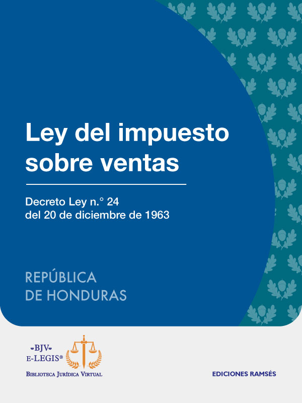 Ley del impuesto sobre ventas