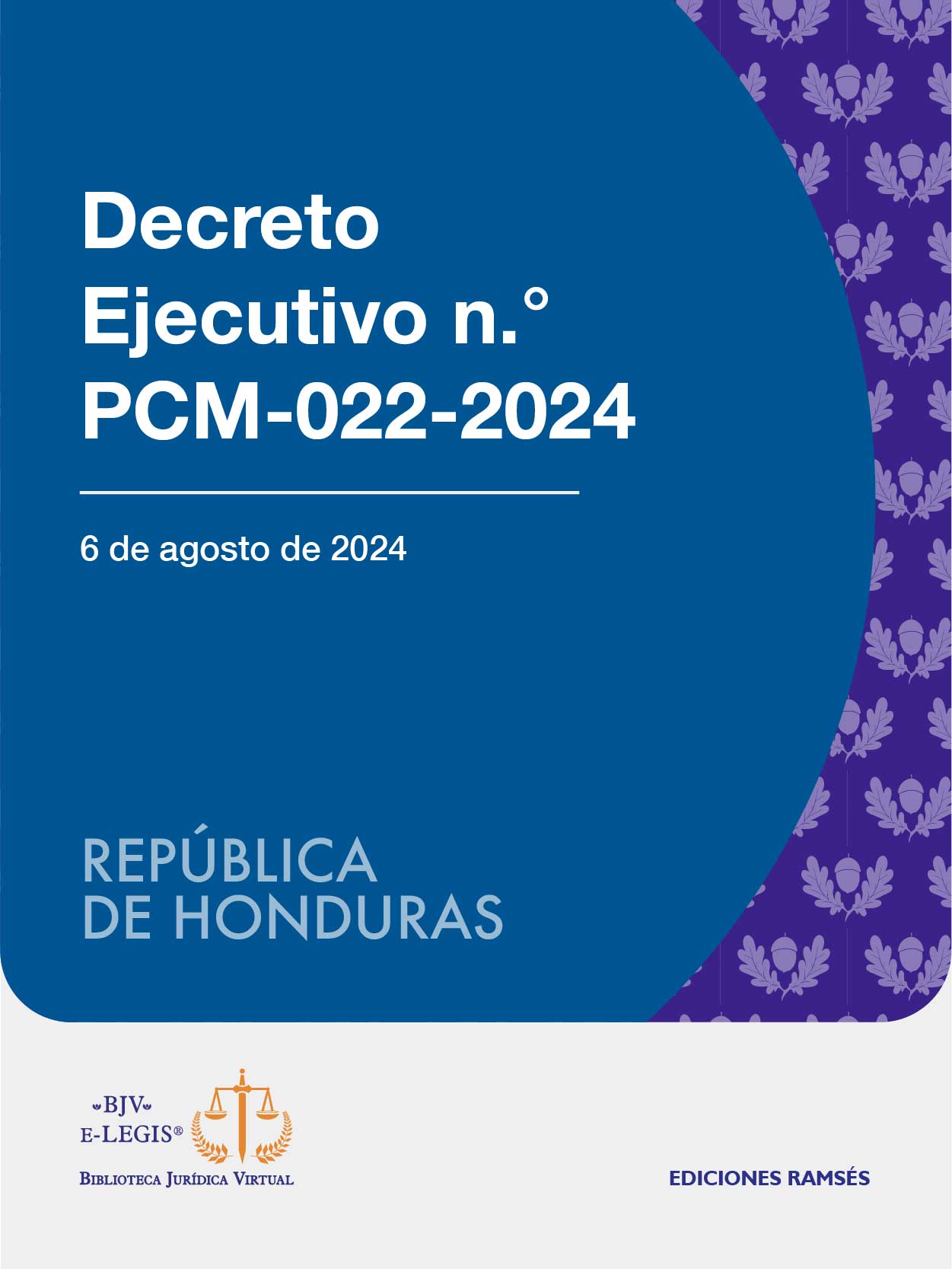 Decreto Ejecutivo n.° PCM-022-2024