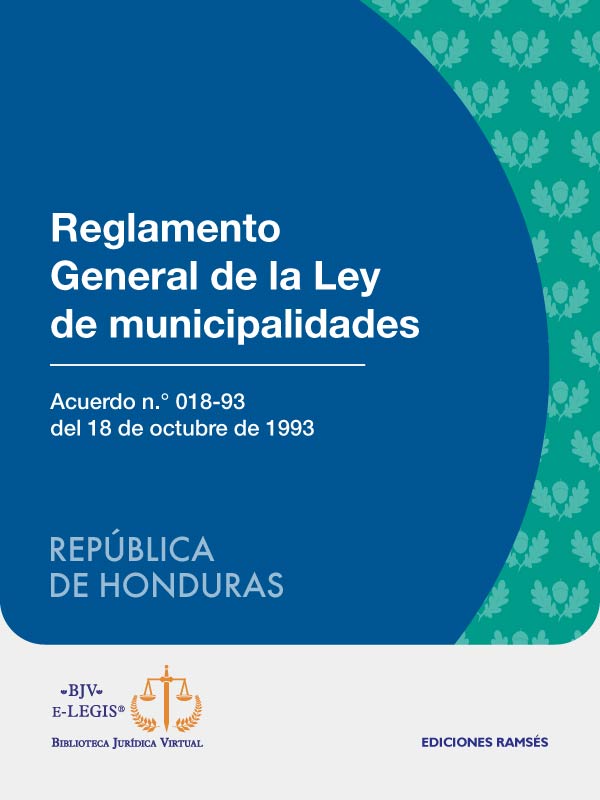 Reglamento General de la Ley de Municipalidades