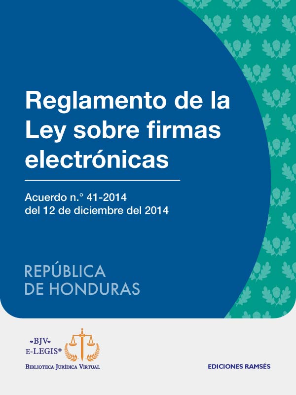 Reglamento de la Ley sobre Firmas Electrónicas