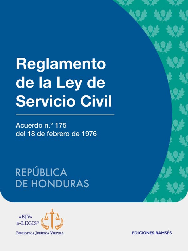 Reglamento de la Ley de Servicio Civil