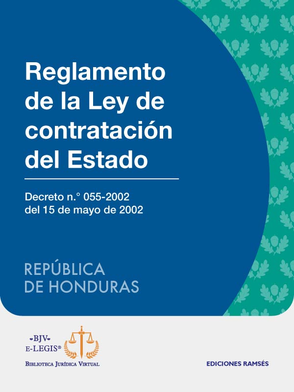 Reglamento de la Ley de contratación del Estado