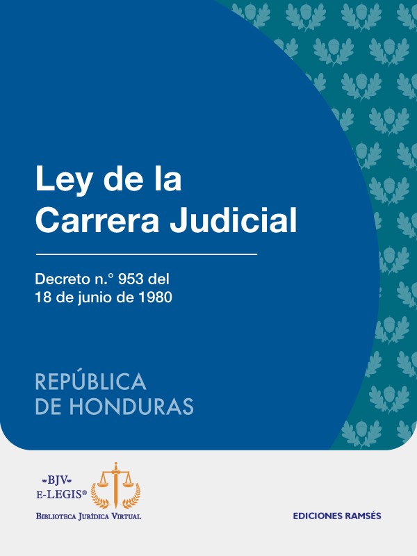 Ley de la Carrera Judicial