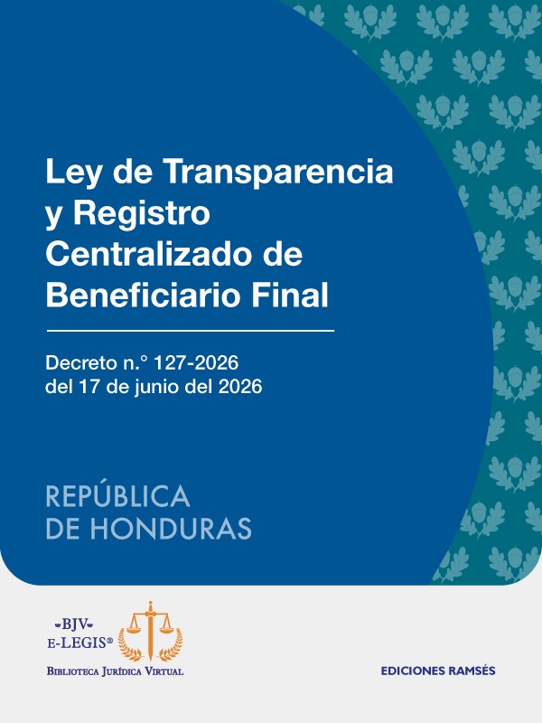 Ley de Transparencia y Registro Centralizado de Beneficiario Final