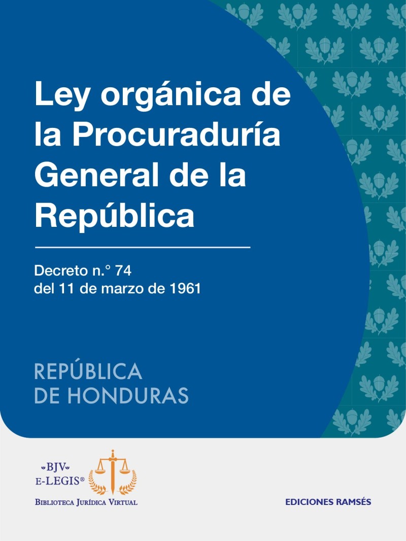 Ley orgánica de la Procuraduría General de la República