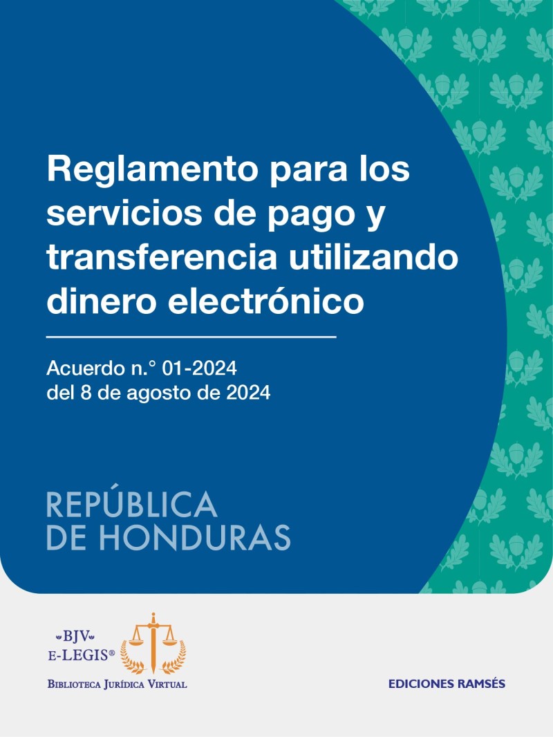 Reglamento para los servicios de pago y transferencia utilizando dinero electrónico
